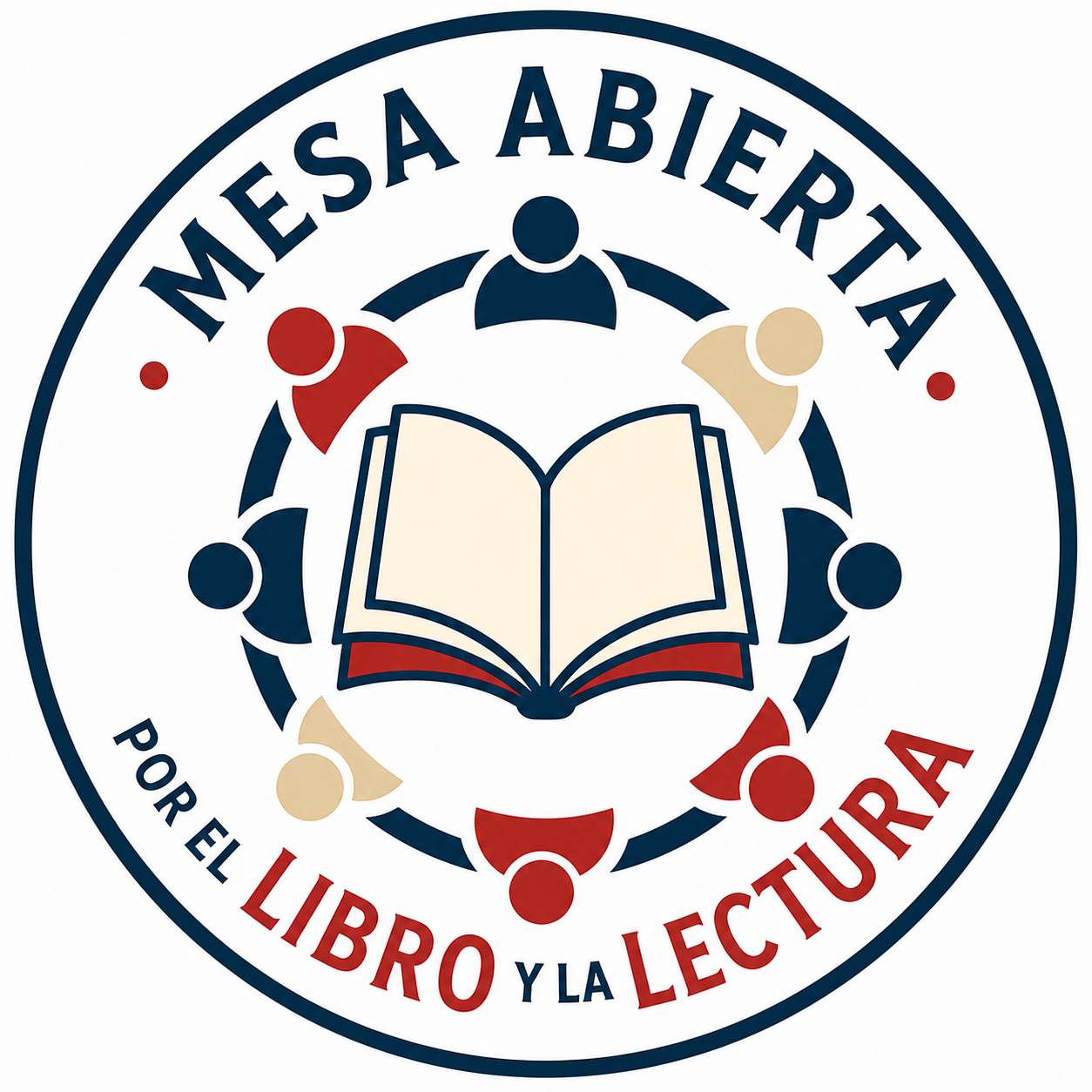 Logo de Mesa Abierta por el Libro y la Lectura